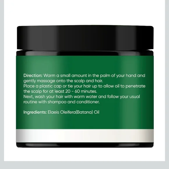 Batana Oil Hair Growth and Restoration: Unrefined Dr. Sebi Oil to Prevent Loss - Picture 4 of 10